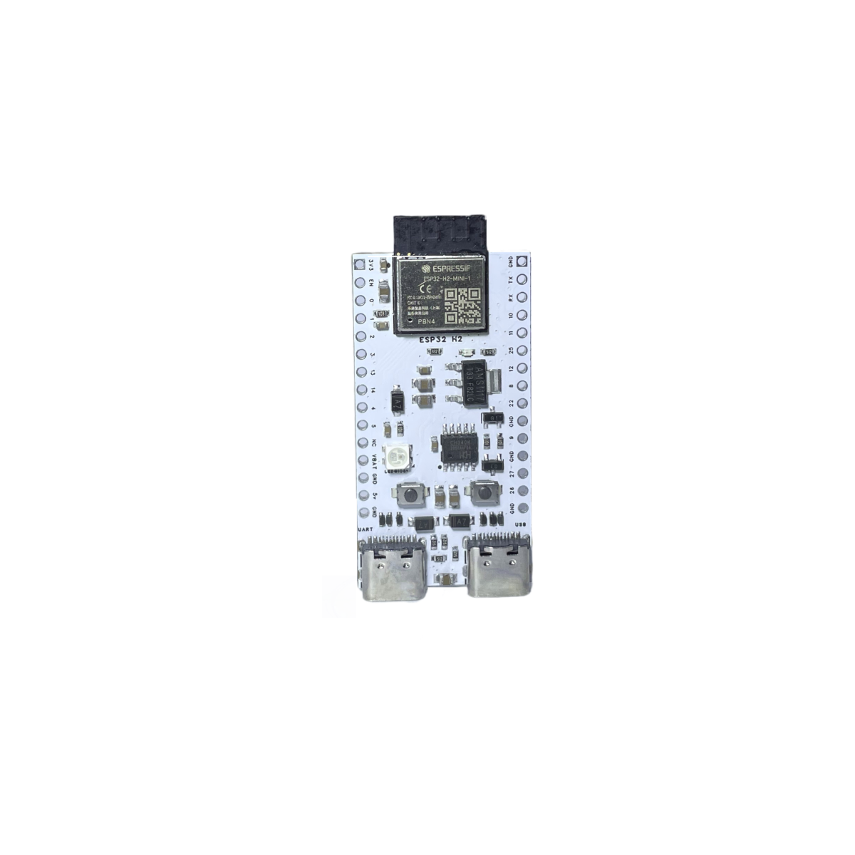 Waveshare ESP32 H2 microcontroller, 96 MHz processor, ESP32 H2 MINI 1 N4 module, geïntegreerde 4 MB flitser, ondersteunt BLE/Zigbee/Thread draadloze communicatie