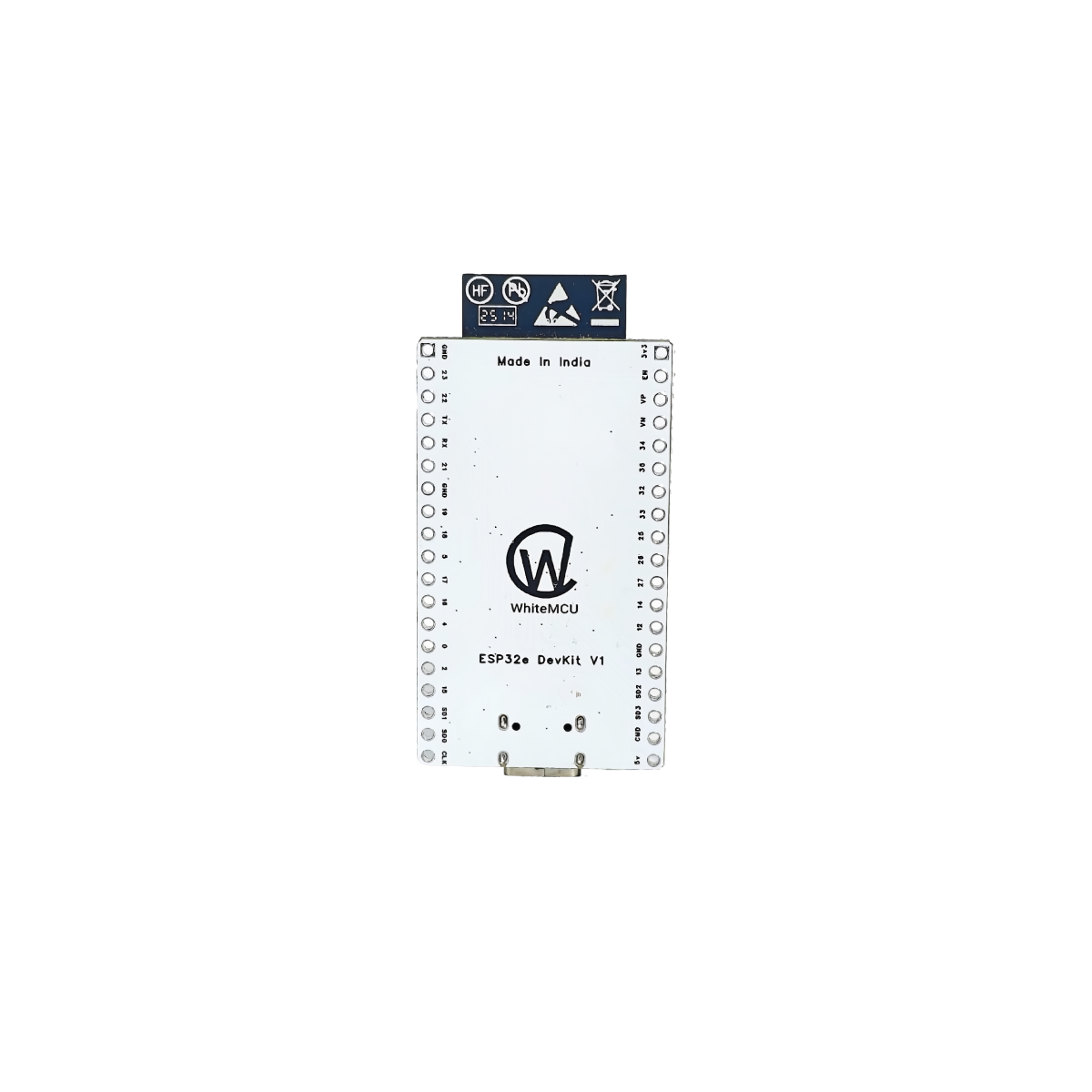 WhiteMCU ESP32e Dev Board - Dual-core processor with Wi-Fi and Bluetooth support