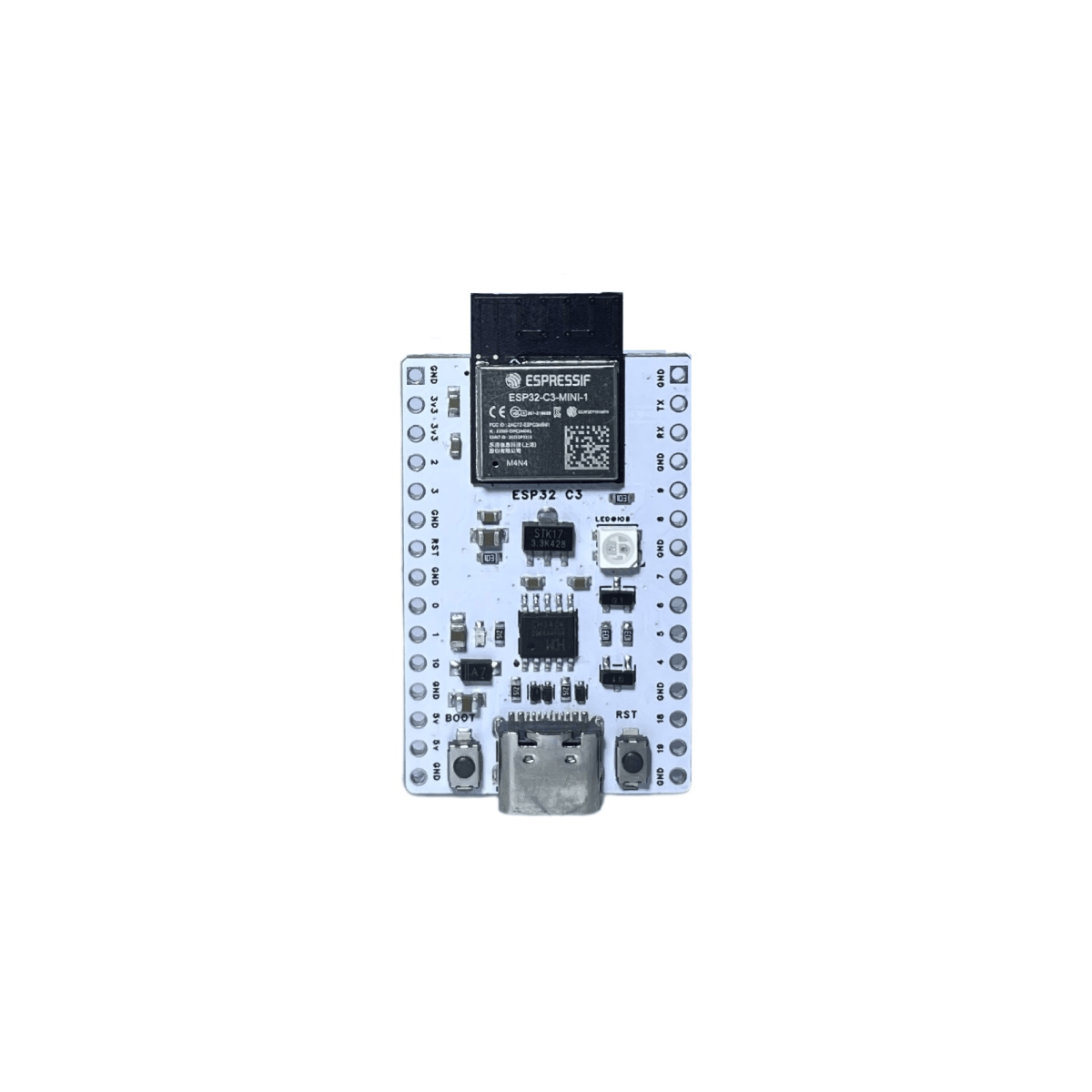 WhiteMCU ESP32 C3 MAX Dev Board – Full-Feature IoT Dev Board with USB-C